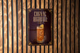 A poster advertising a highball cocktail, featuring a glass of highball with a lemon slice.